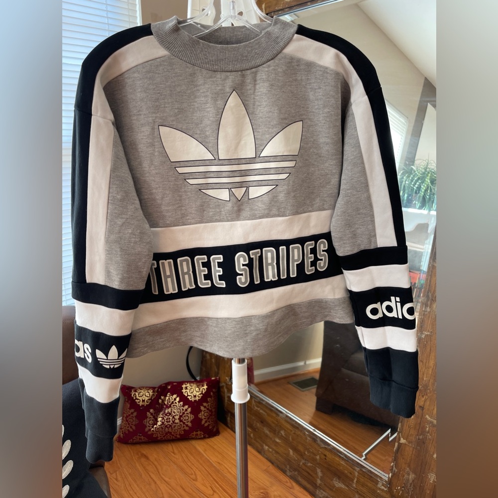 Adidas Crop Sweatshirt